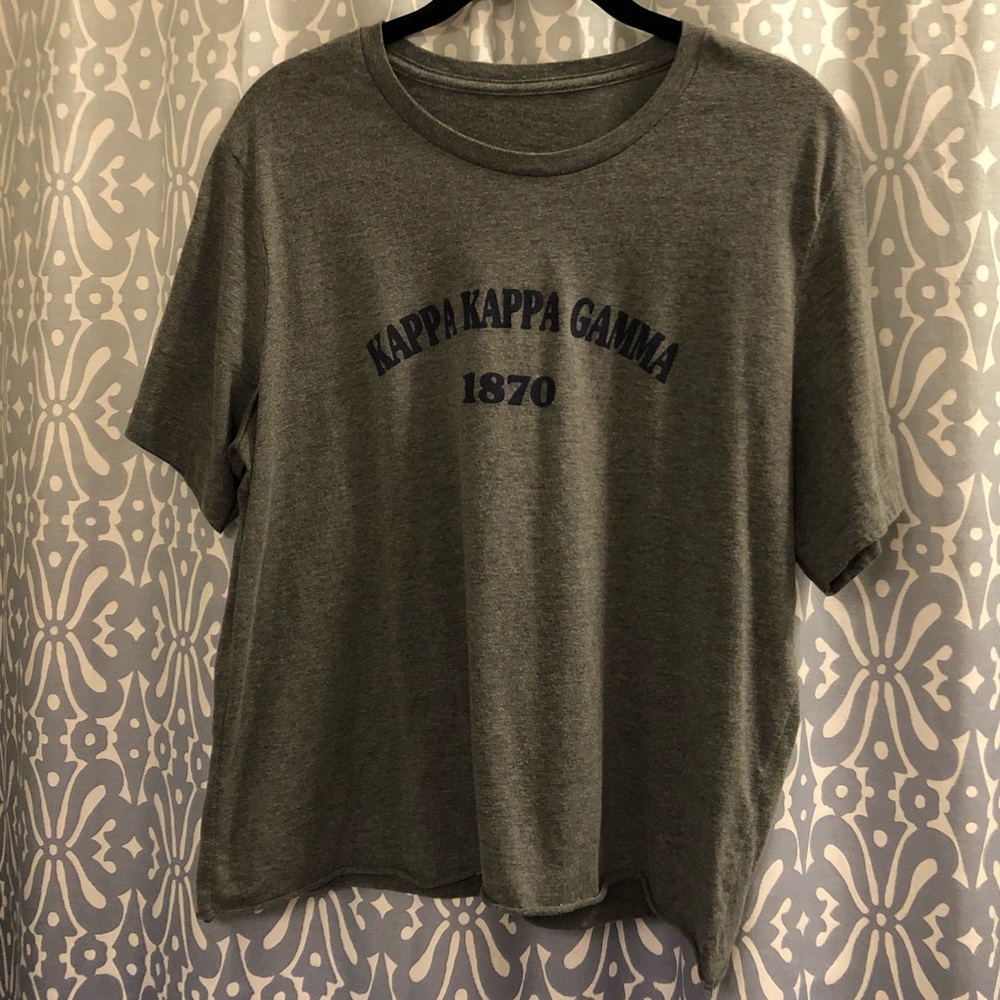 Kappa Kappa Gamma gray top